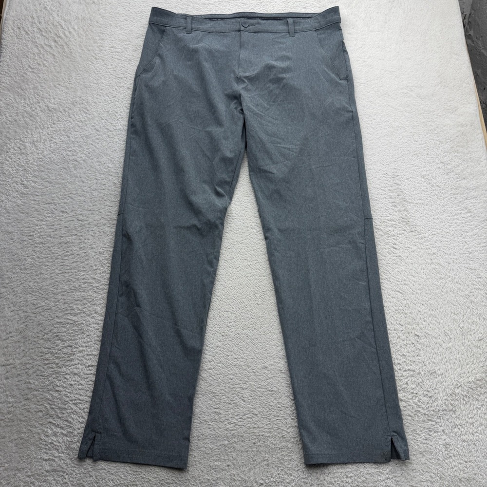 Oakley Mens Regular‎ Fit Golf Pants Grey Performance Stretch Trousers Size 36